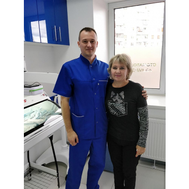 фото стоматолог ортопед Фото с врачом Меланич В. А
